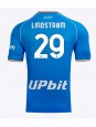 Moški Nogometna dresi replika SSC Napoli Jesper Lindstrom #29 Domači 2023-24 Kratek rokav